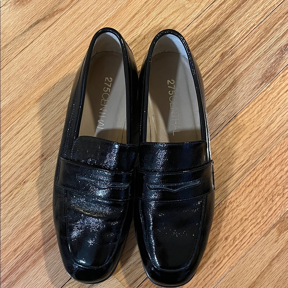 Black Patent Leather Loafer